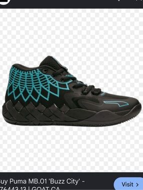 Puma X NBA LaMelo Ball MB.01 Buzz City basketball shoes 6Y
